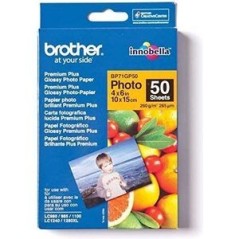 Brother BP Fotopapir 100 x 150 mm 50ark